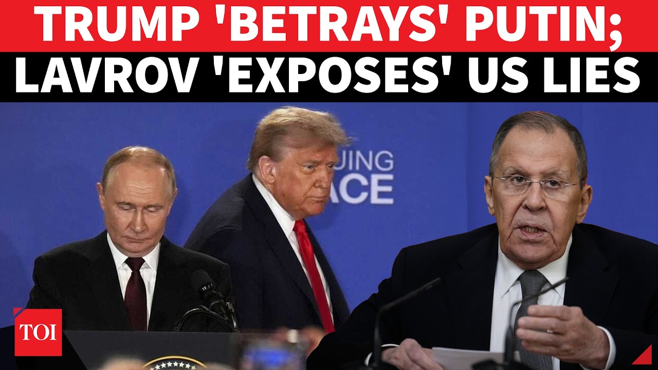 Lavrov LOSES TEMPER At Trump For U-turn On Putin 'Man-To-Man' Alaska Agreement | 'Pure Bidenism'