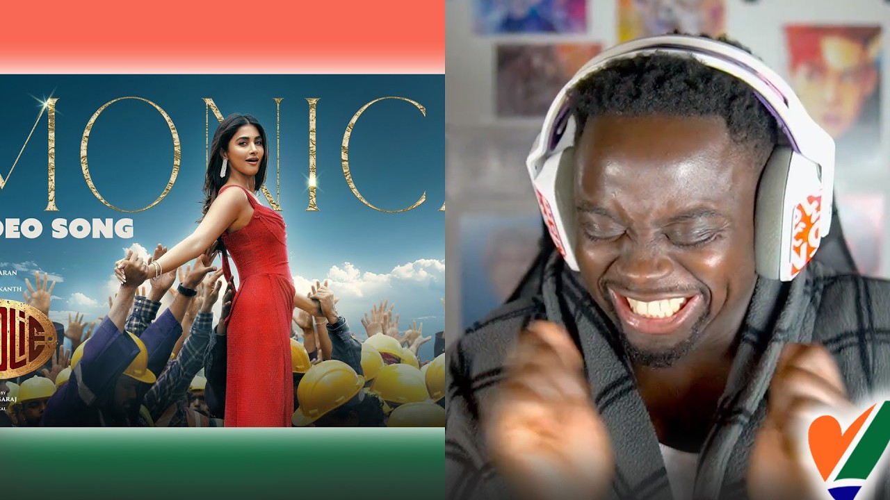 Monica | COOLIE | Superstar Rajinikanth | Sun Pictures | Lokesh | Anirudh | Pooja Hegde | REACTIO
