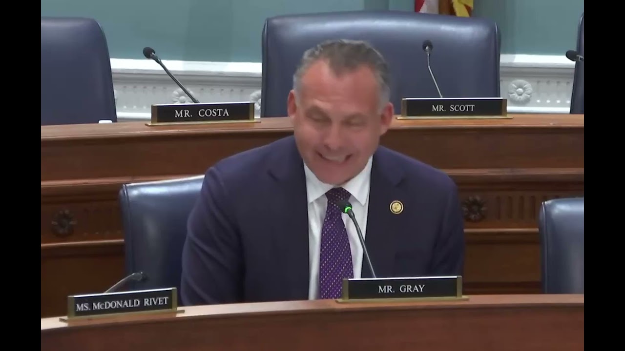 Rep. Gray question series on Valley food production during House Agriculture Committee hearing