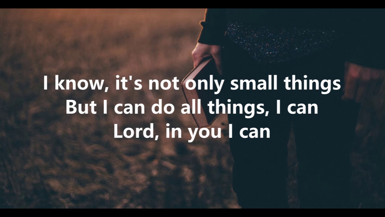 I can by Joni Eareckson Lyrics