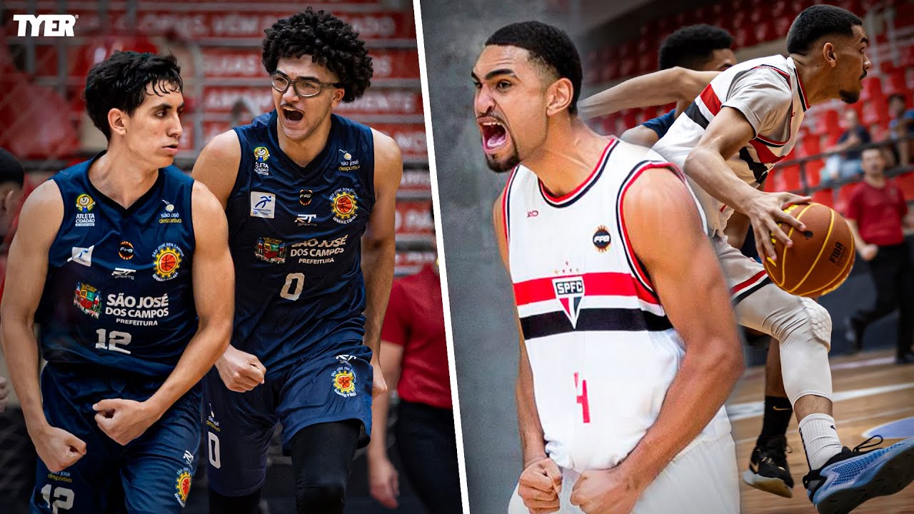JOGO FOI DECIDIDO NA PRORROGAÇÃO‼️🏀🔥ESTADUAL SUB 20 - SP x SJC
