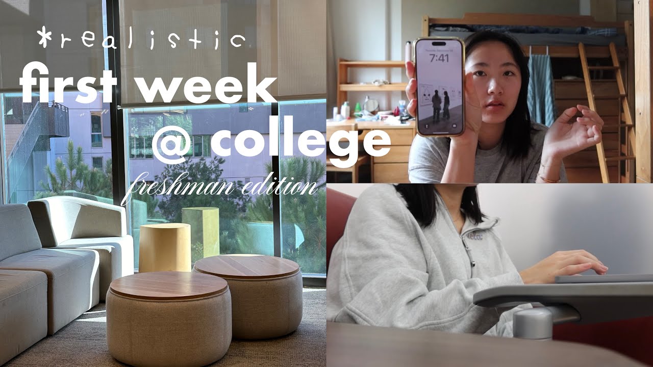 my ROUGH first week of college @ UCLA *freshman edition* grwm, classes, vlog