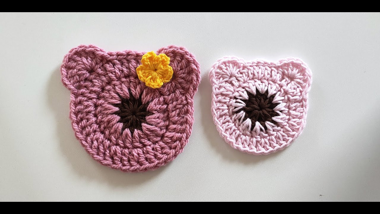Miś na szydełku urocza słodka forma Crochet Bear so cute dla początkujących