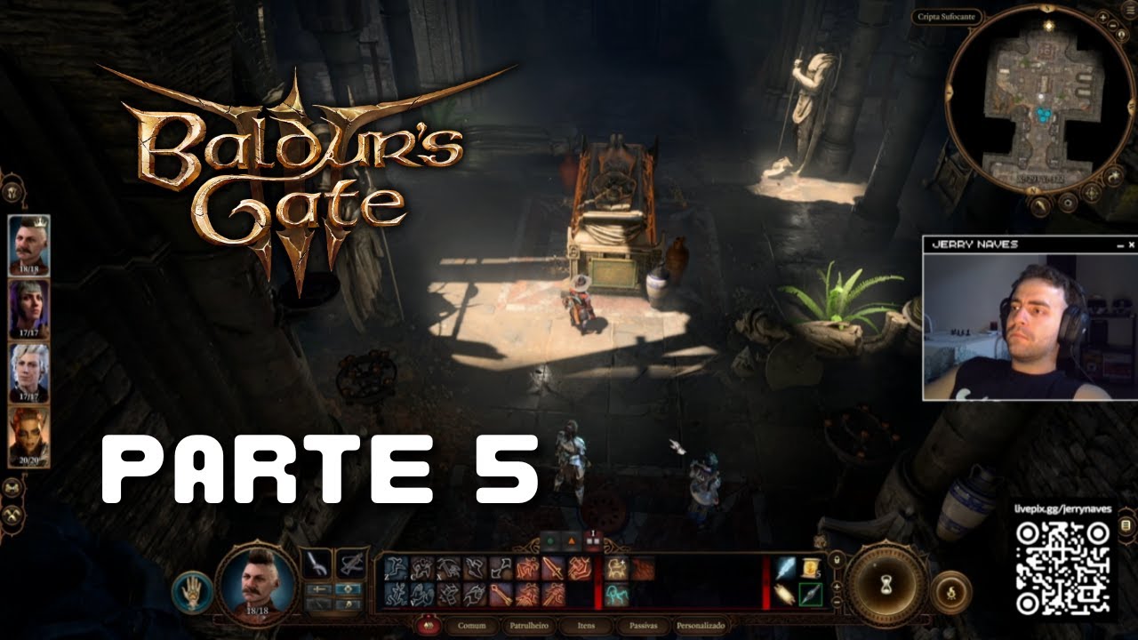 Salão de armadilhas na Dungeon, o perigo é Real ! | Baldur's Gate 3 | PARTE 5