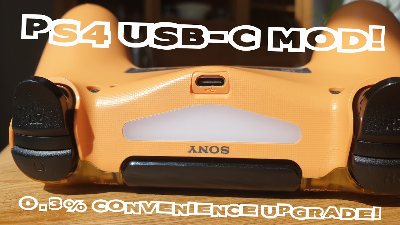 PS4 Controller USB-C Mod!