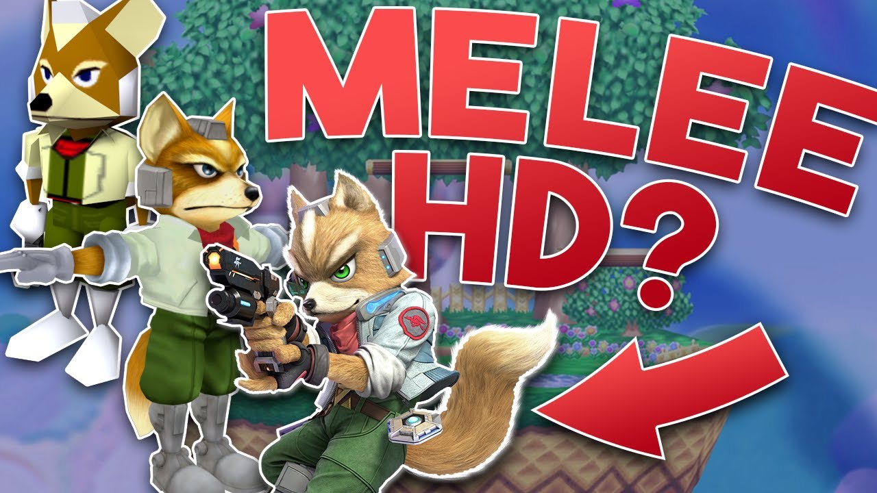 Trying different Super Smash Bros. Melee Graphics Mods to find Melee HD...