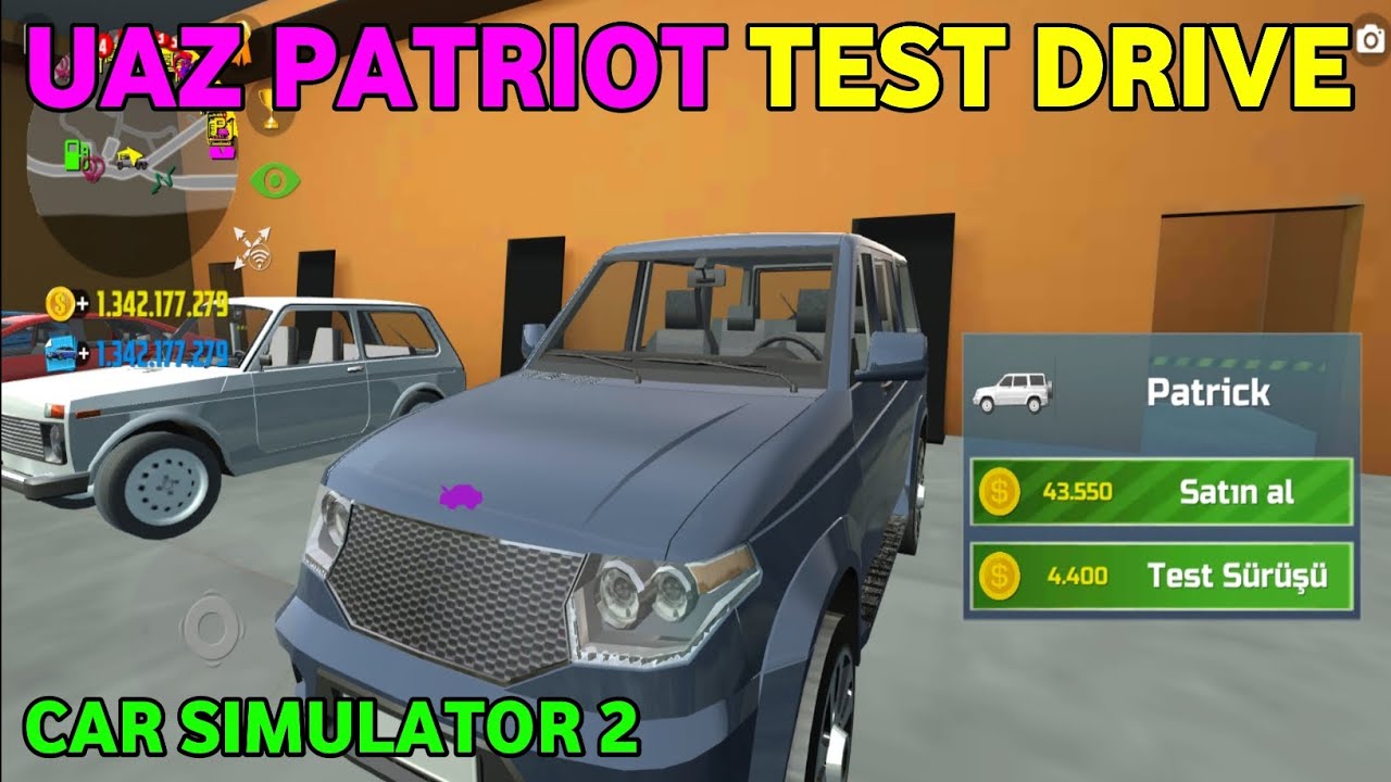 UAZ Patriot Test Drive - Car Simulator 2
