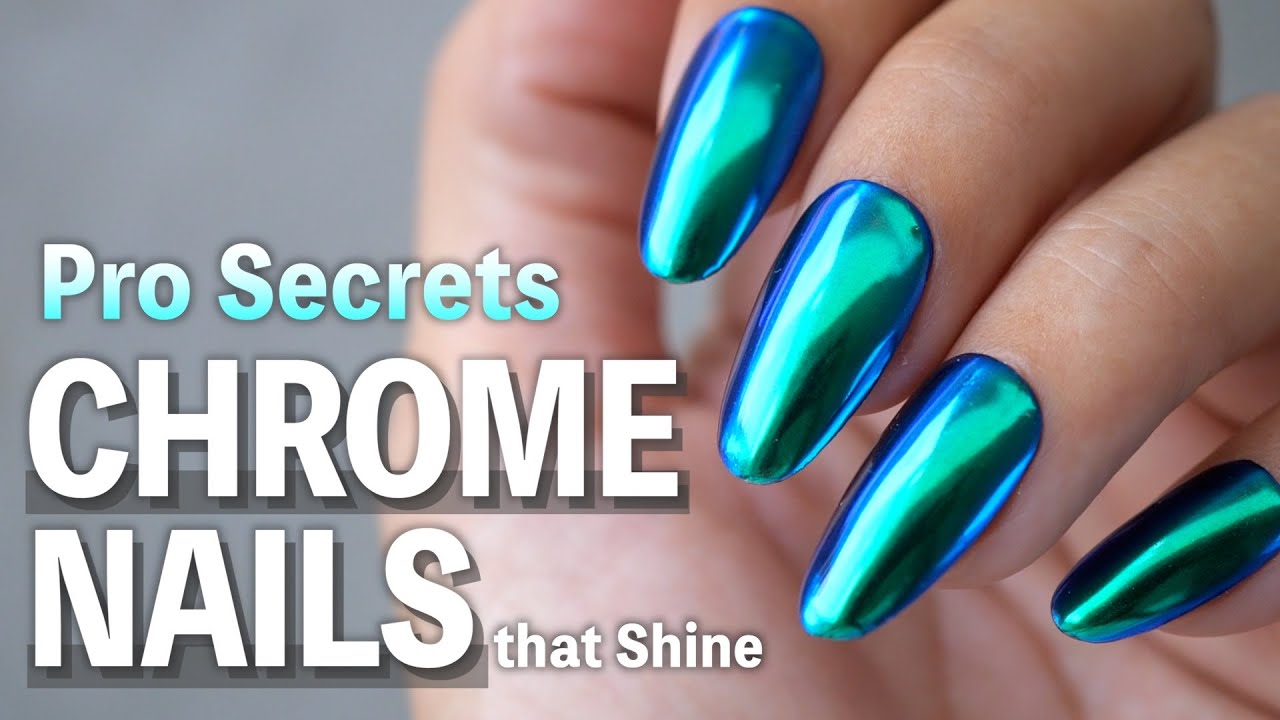 The Secret to a Pro Finish on Chrome Nails – Watch This Before You Start!【ASKA NAILS】
