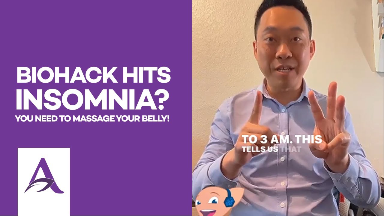 Insomnia? You need to massage your BELLY!