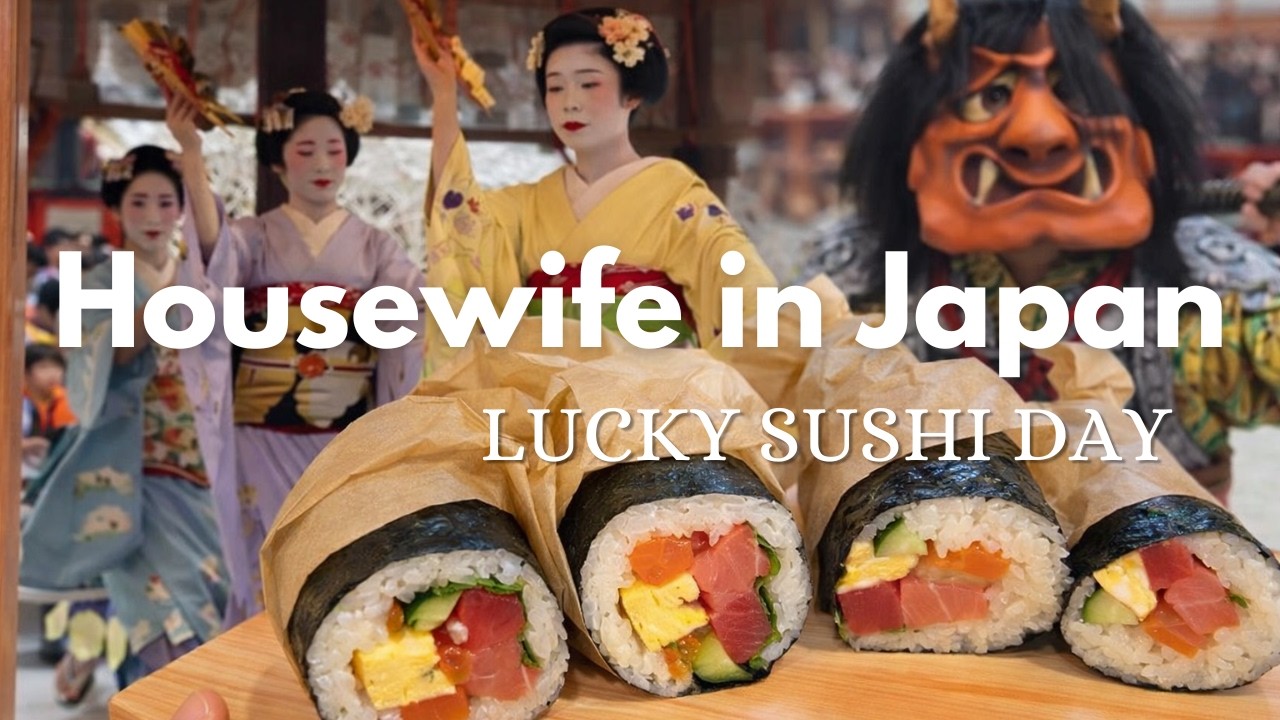 Setsubun in Japan 🇯🇵 | Making Ehomaki & A Quiet Winter Day | Japanese Vlog