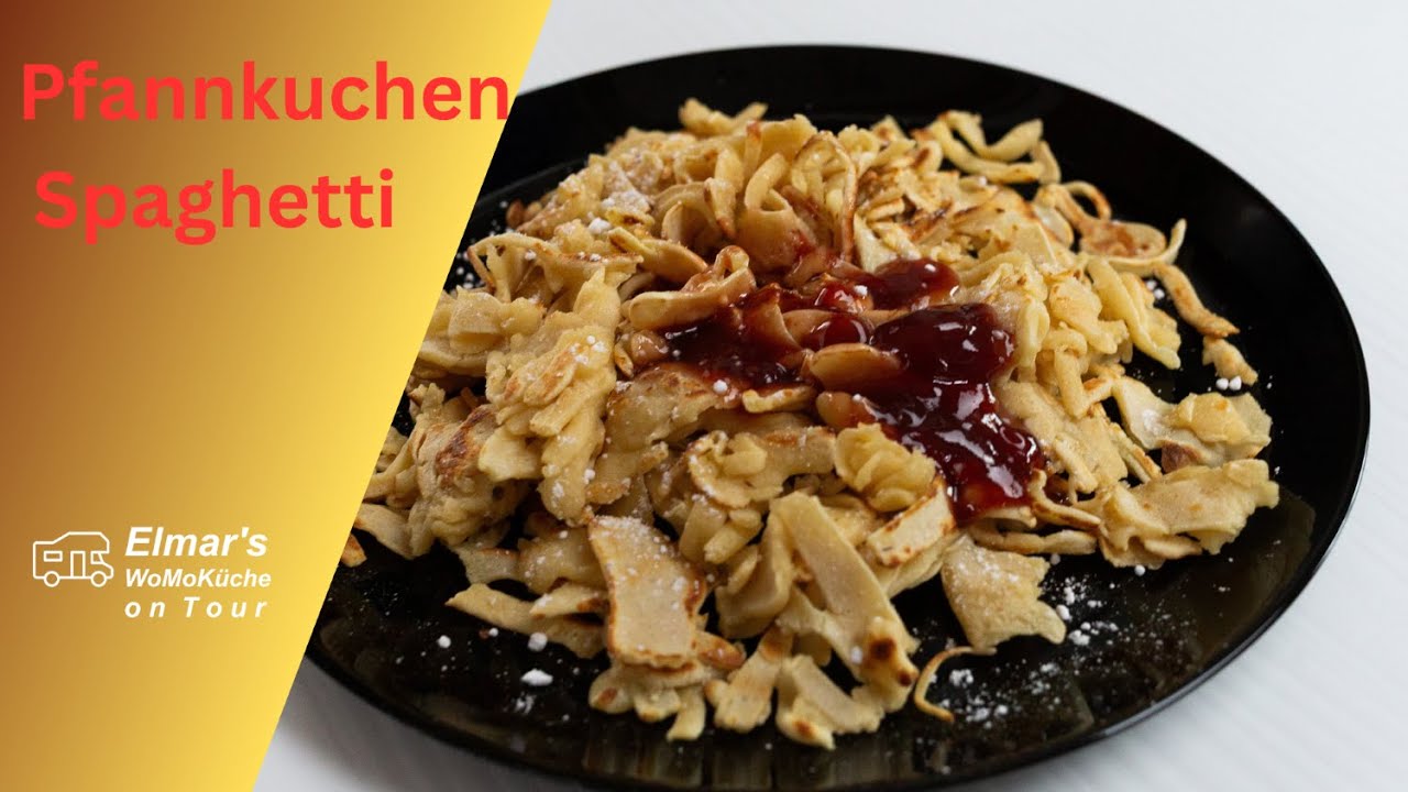 Pfannkuchen Spaghetti