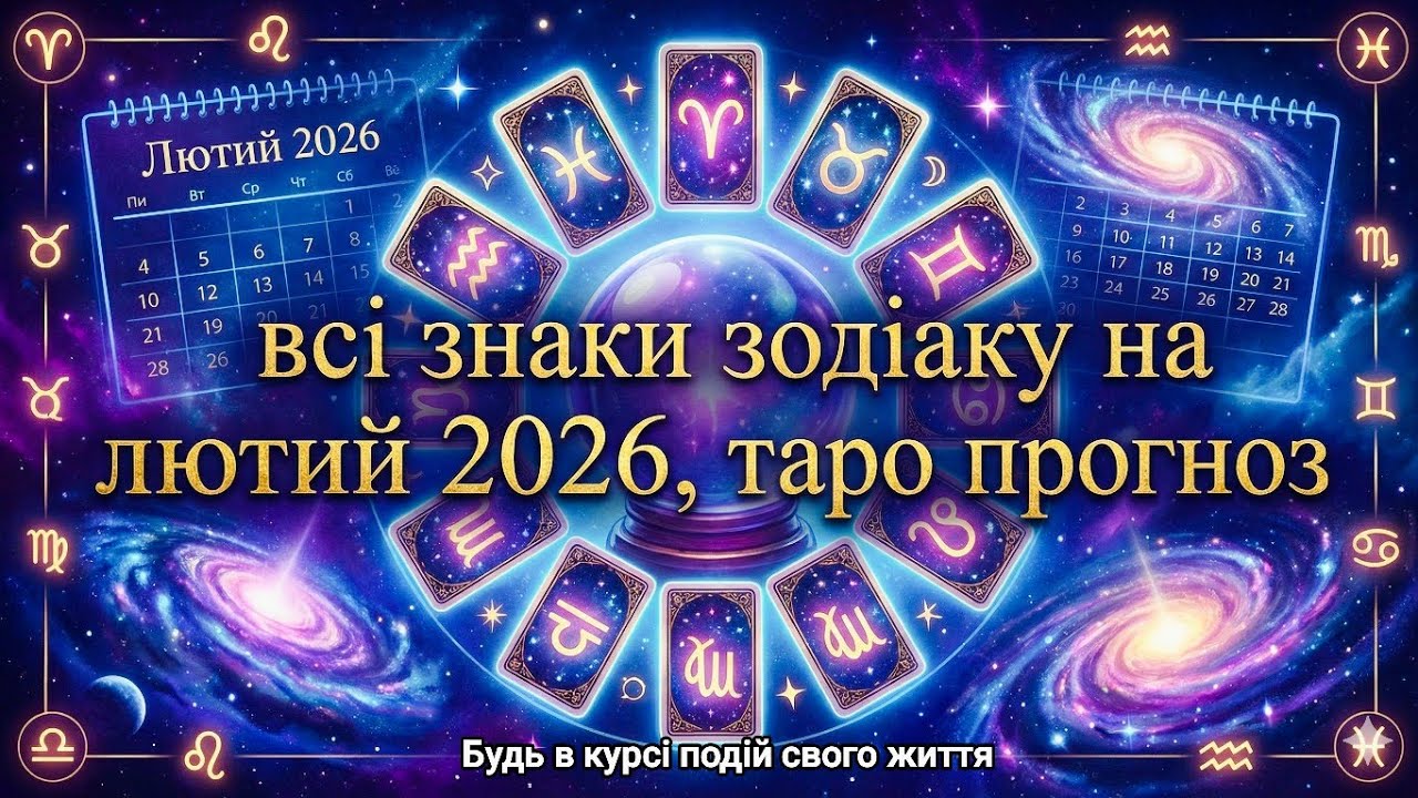ВСІ ЗНАКИ ЗОДІАКУ 🌟 ЛЮТИЙ 2026 🌟 таро прогноз 