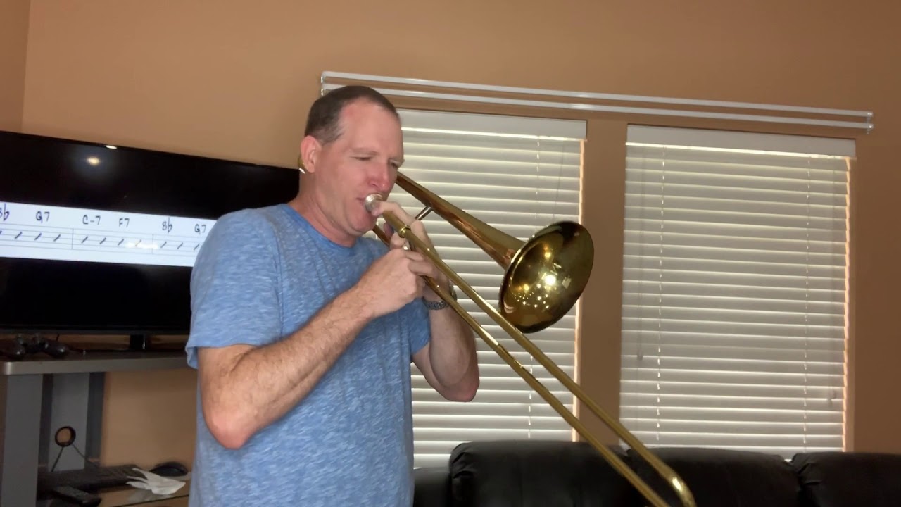 Rhythm Changes - 2 Improvisation Solos on Trombone with Transcriptions
