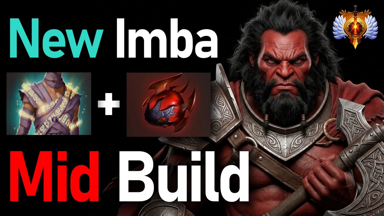 Immortal Axe Mid Guide 7.41d: Heart of Tarrasque Strategy | Dota 2 Gameplay #dota2