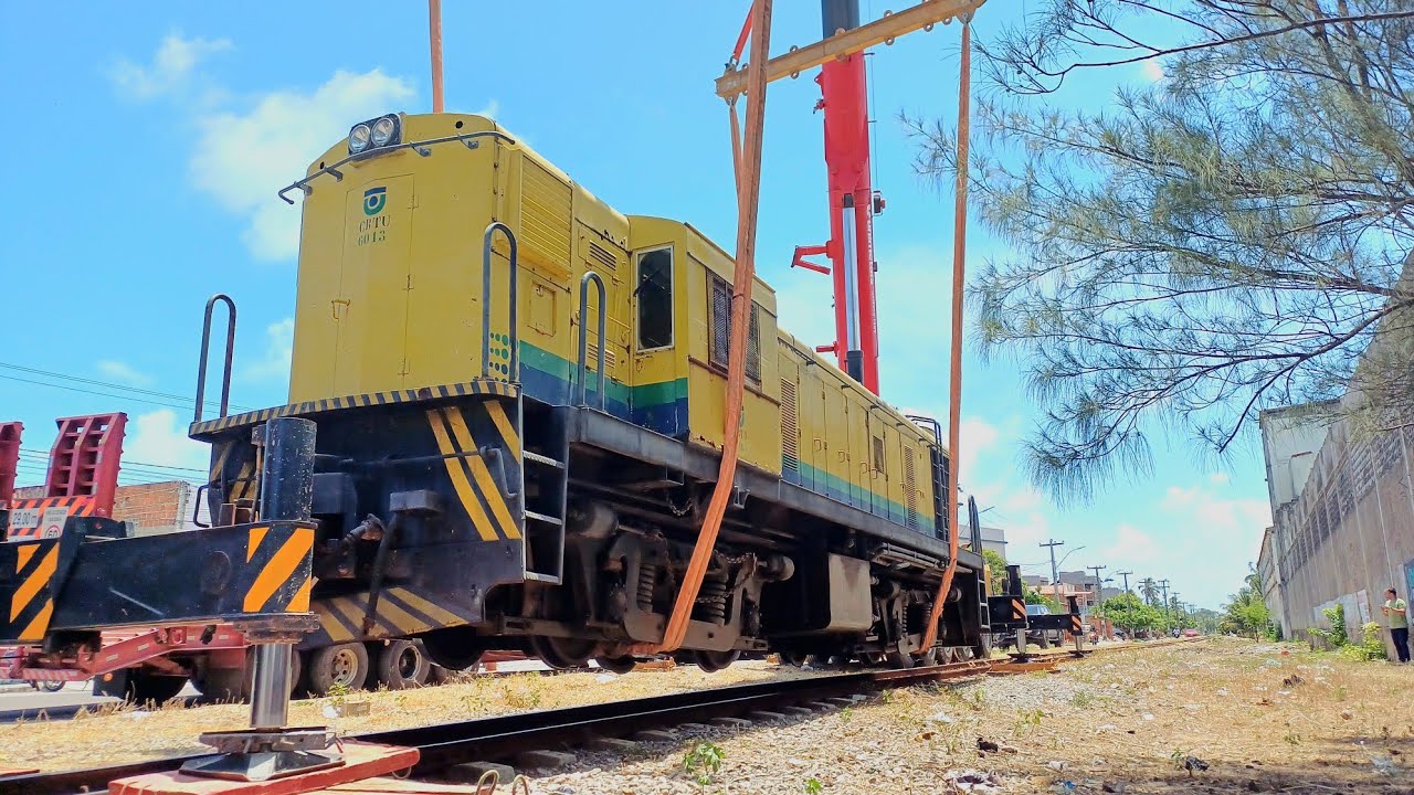 CBTU JOAO PESSOA repasse da locomotiva 6013 para STU Natal.