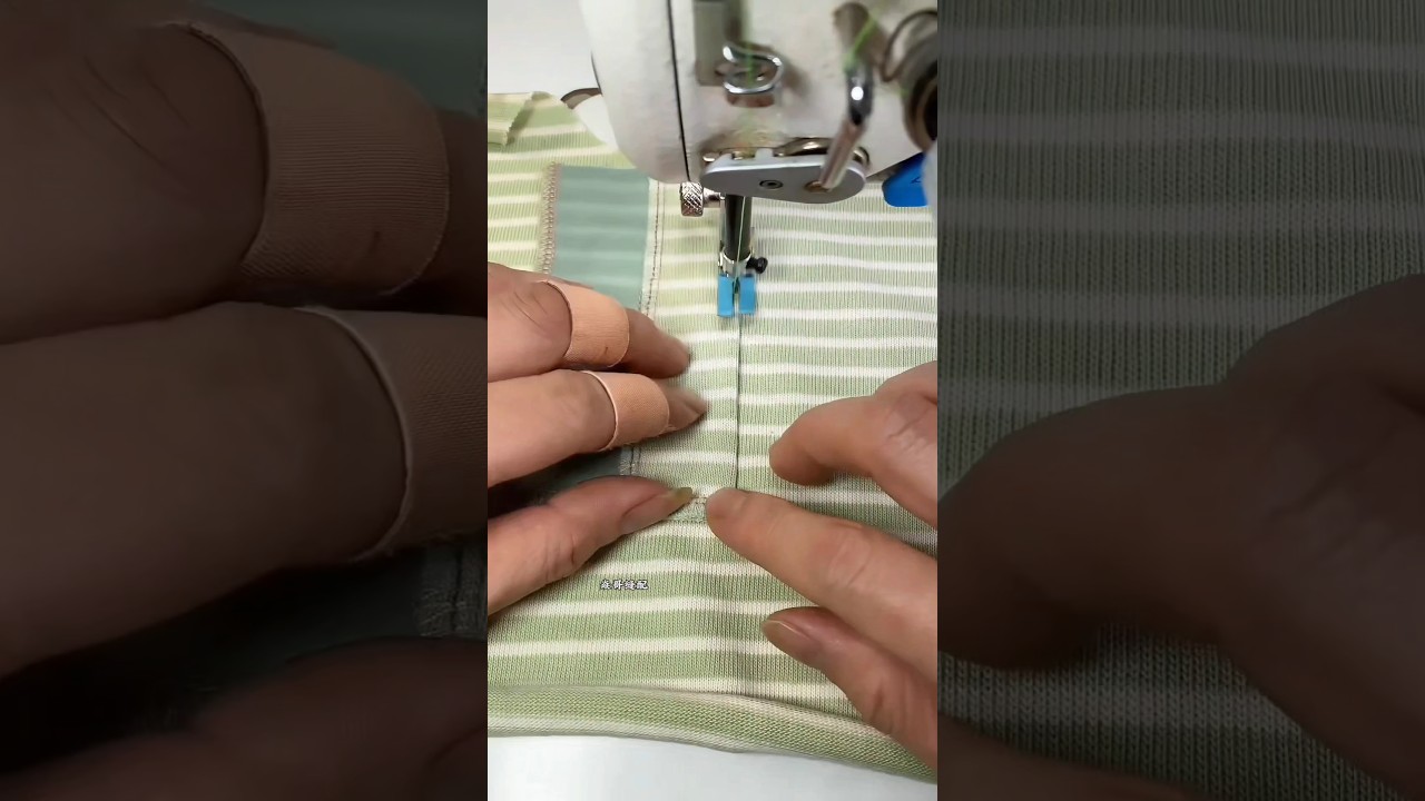 A new way to make a placket #versatilesewin #sewing #sewingtips #sewinghacks