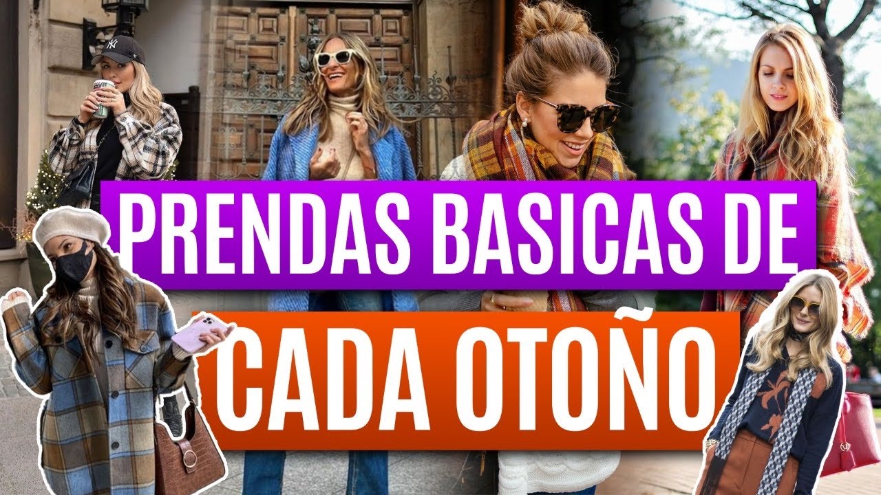 5 OUTFITS de Otoño para Toda la VIDA / Tus Prendas BASCAS de moda 2024