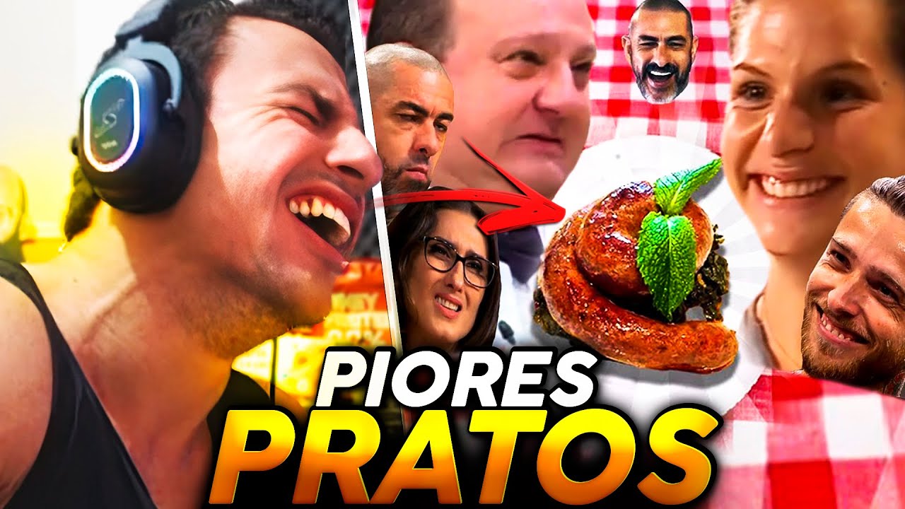 SUPER XANDÃO REAGINDO 🔴 Os Piores Pratos, Humilhações e Tretas do MasterChef Brasil!
