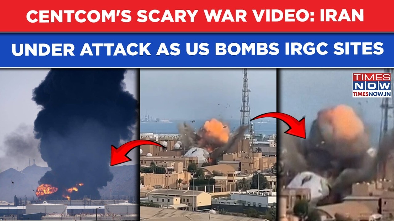 CENTCOM's Scary War Video- Iran Under Attack As US Bombs IRGC's Command Centers, Air Defence Sites