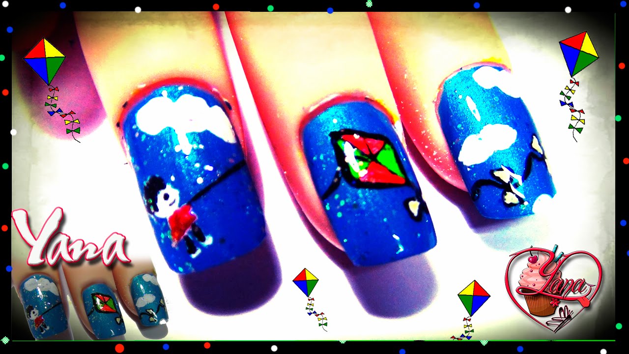 Decoraciones de U&ntilde;as Cometas - Yana - Nail Art