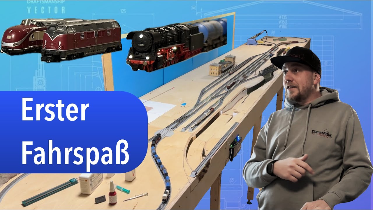 1:160 Modul Anlage - Alle Module zusammengebaut