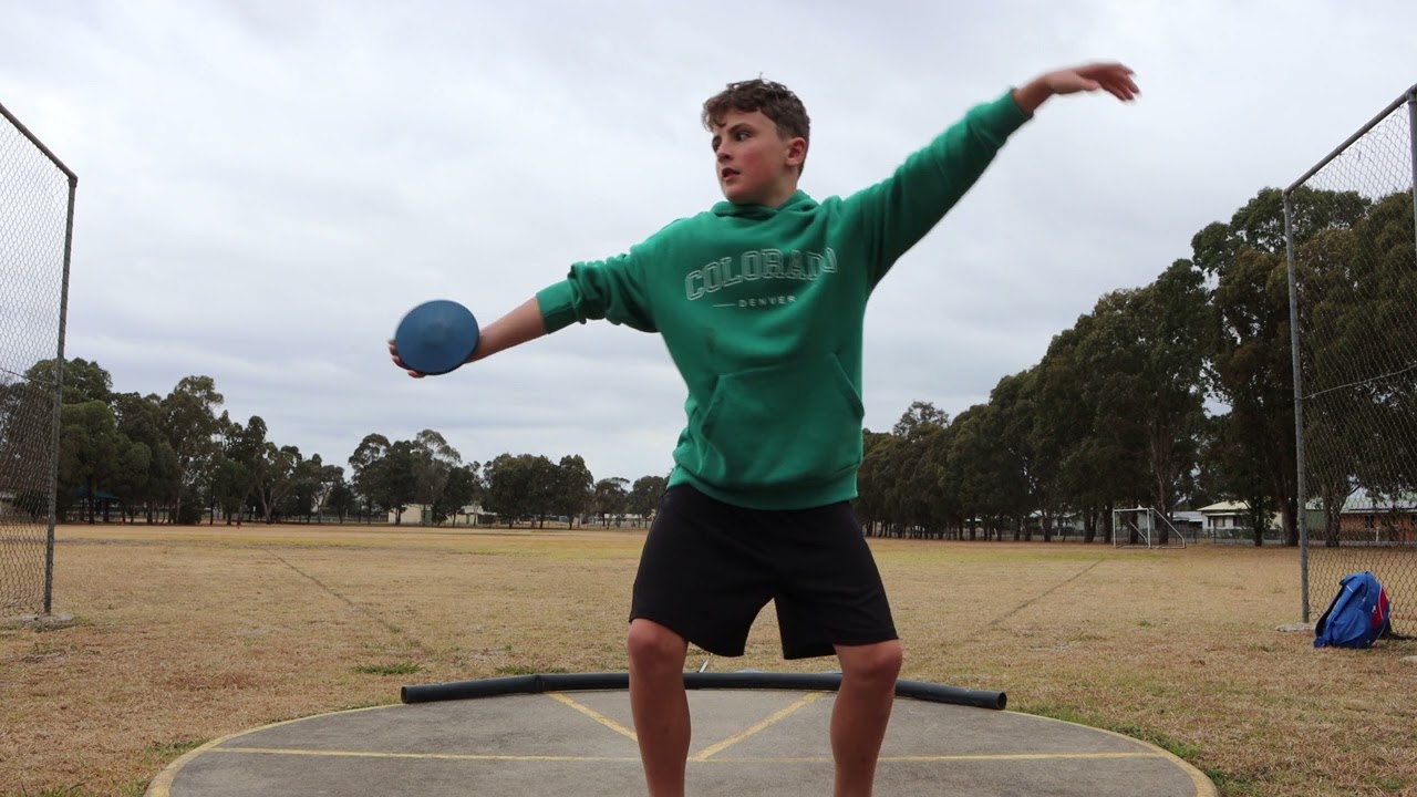 Big Discus throws. June 30 Training