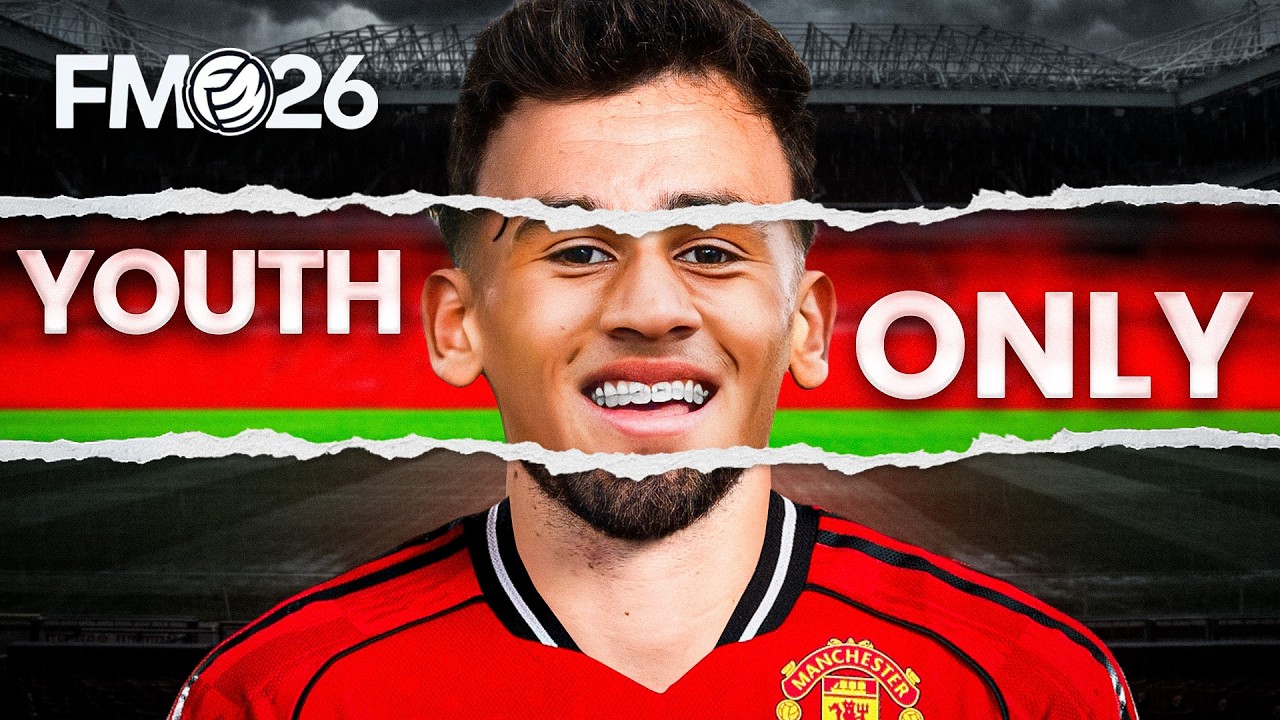 I Rebuild Manchester United With YOUTH ACADEMY Only!