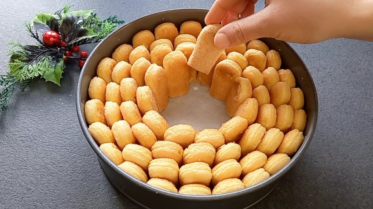 DOLCE DI NATALE 🎄 SENZA COTTURA  si scioglie in bocca 😋 facile e veloce