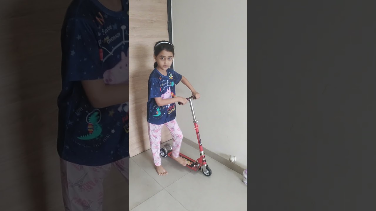 how to ride scooter #kids scooter learning