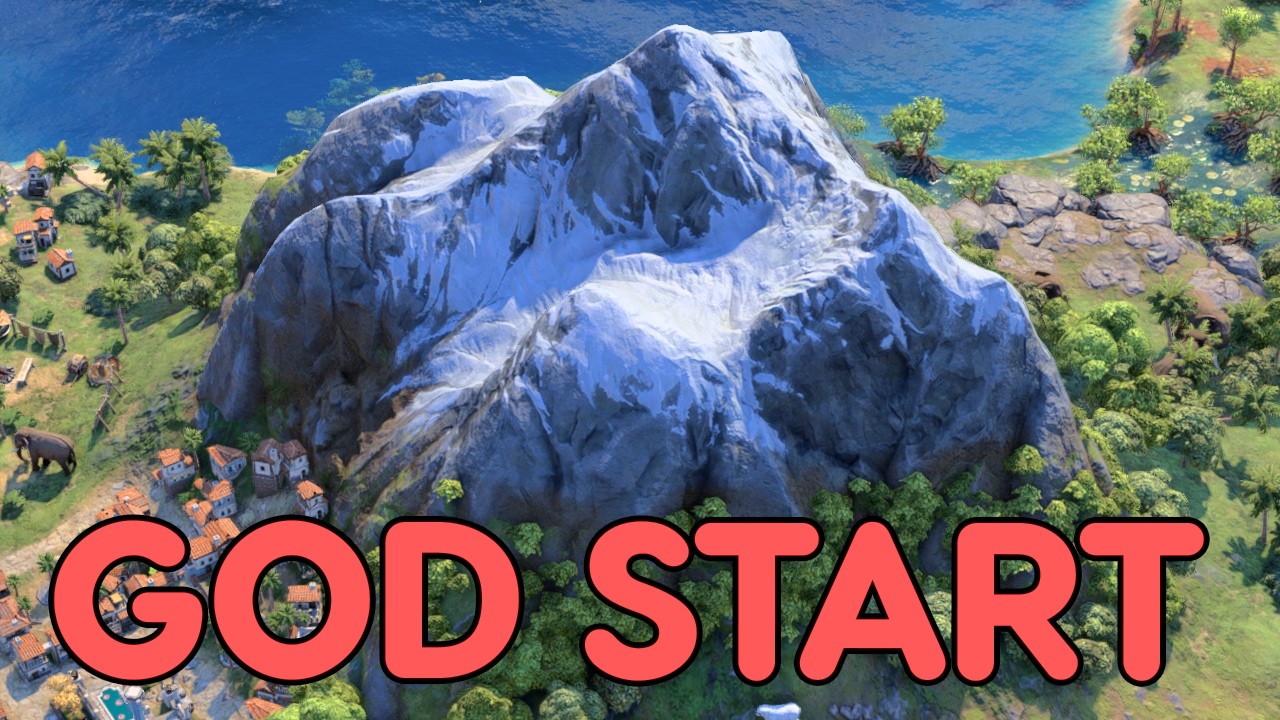 Mount Everest + Isabella Spain GOD START Civ 7