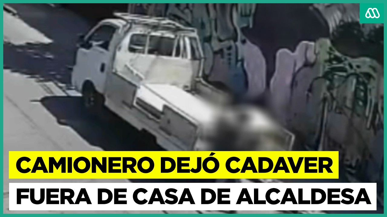 Camionero detenido por llevar cadáver en Quinta Normal:Alcaldesa se encuentra con resguardo policial