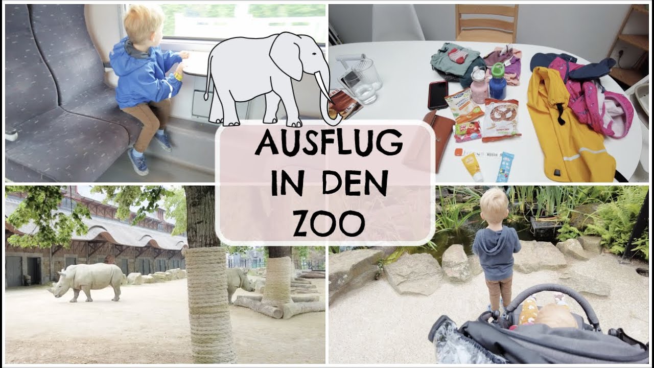 AUSFLUG in den ZOO mit 2 KINDERN l Tasche packen l HelloCathi