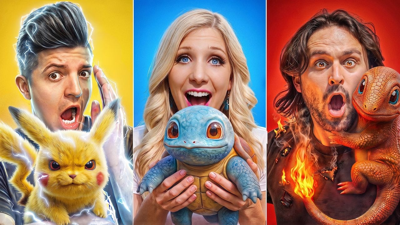 I Adopted Pokemon Pets In Real Life!