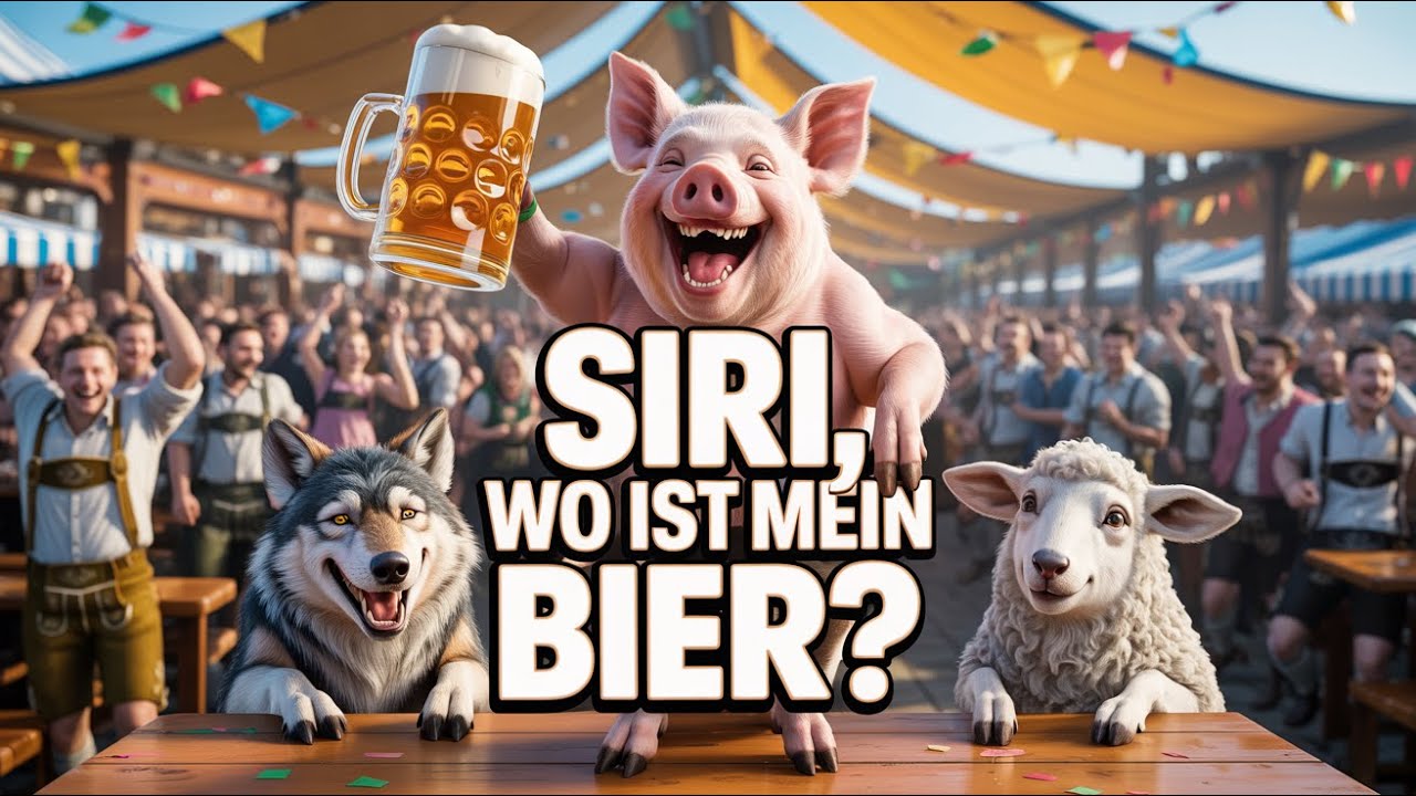 Siri, wo ist mein Bier? 🍺 – Der Party-Hit für alle, die nie mehr ohne Hopfen navigieren!