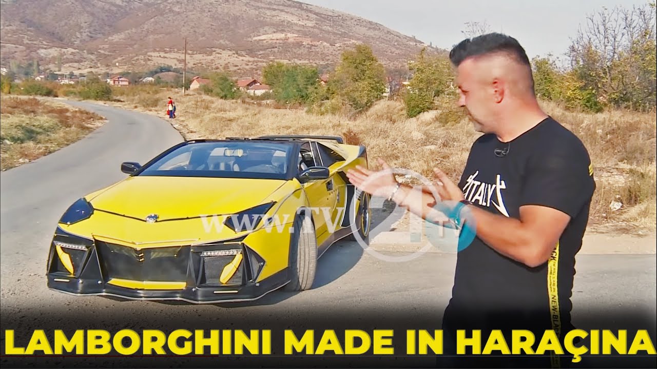 “LAMBORGHINI MADE IN HARAÇINA”, PLANIFIKOHEN EDHE DY SUPER MAKINA