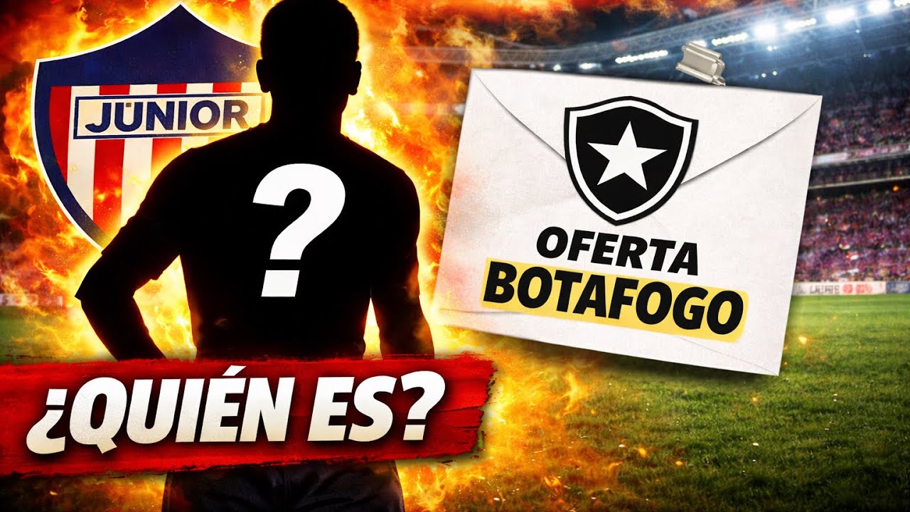 🚨¿CUÁL JUGADOR DE JUNIOR RECIBIÓ CARTA DE  BOTAFOGO? 🇧🇷 ⚽️TE LA CONTAMOS PLENA🗣️🚨