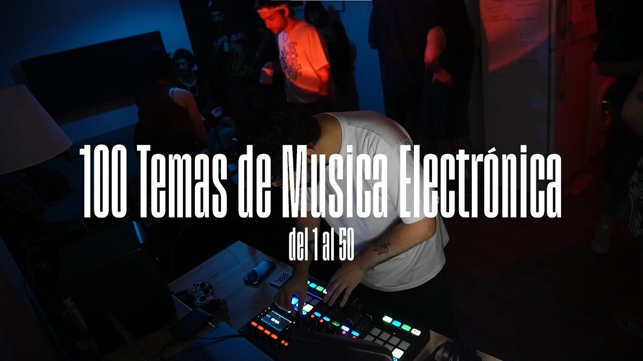100 Temas de M&uacute;sica Electr&oacute;nica - Temas 1 al 50 (DJ Set de Cl&aacute;sicos de House, Eurodance, Trance).