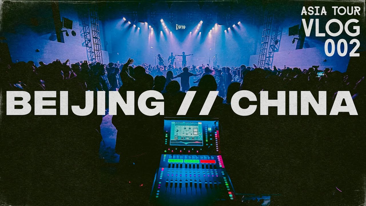 Day in the life of a touring SOUND ENGINEER // Beijing, China