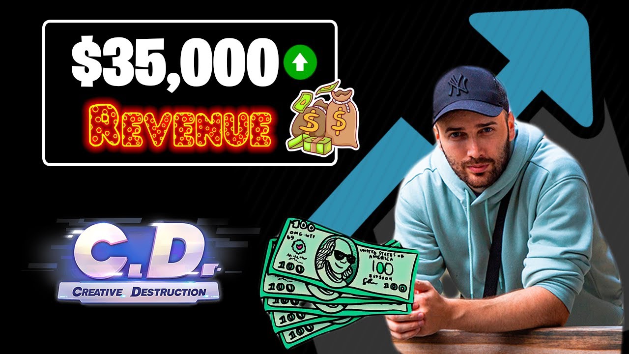 How much Money $$$ Creative Destruction brought me?