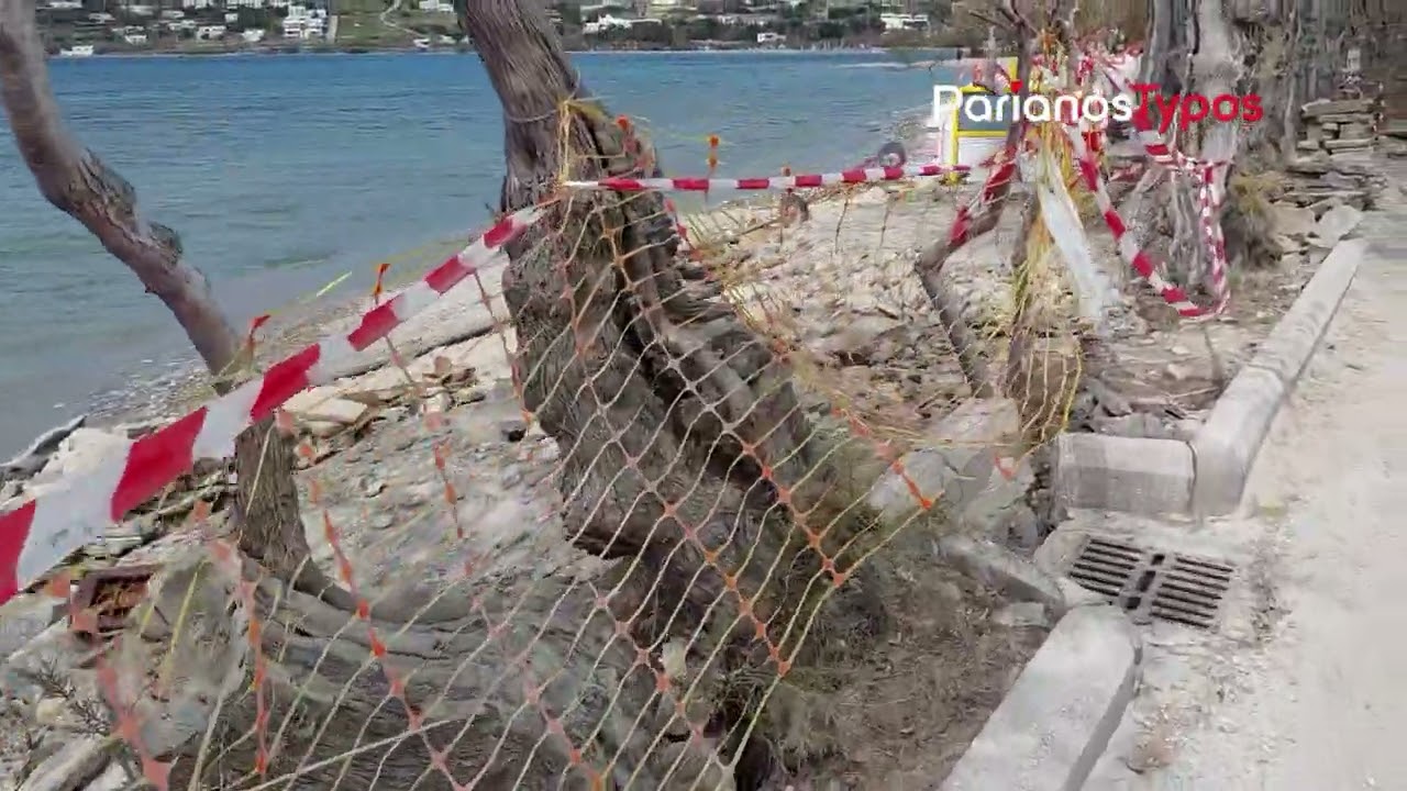 parianostypos.gr: Πάρος - Στο «φουλ» εργασίες αποκατάστασης ζημιών