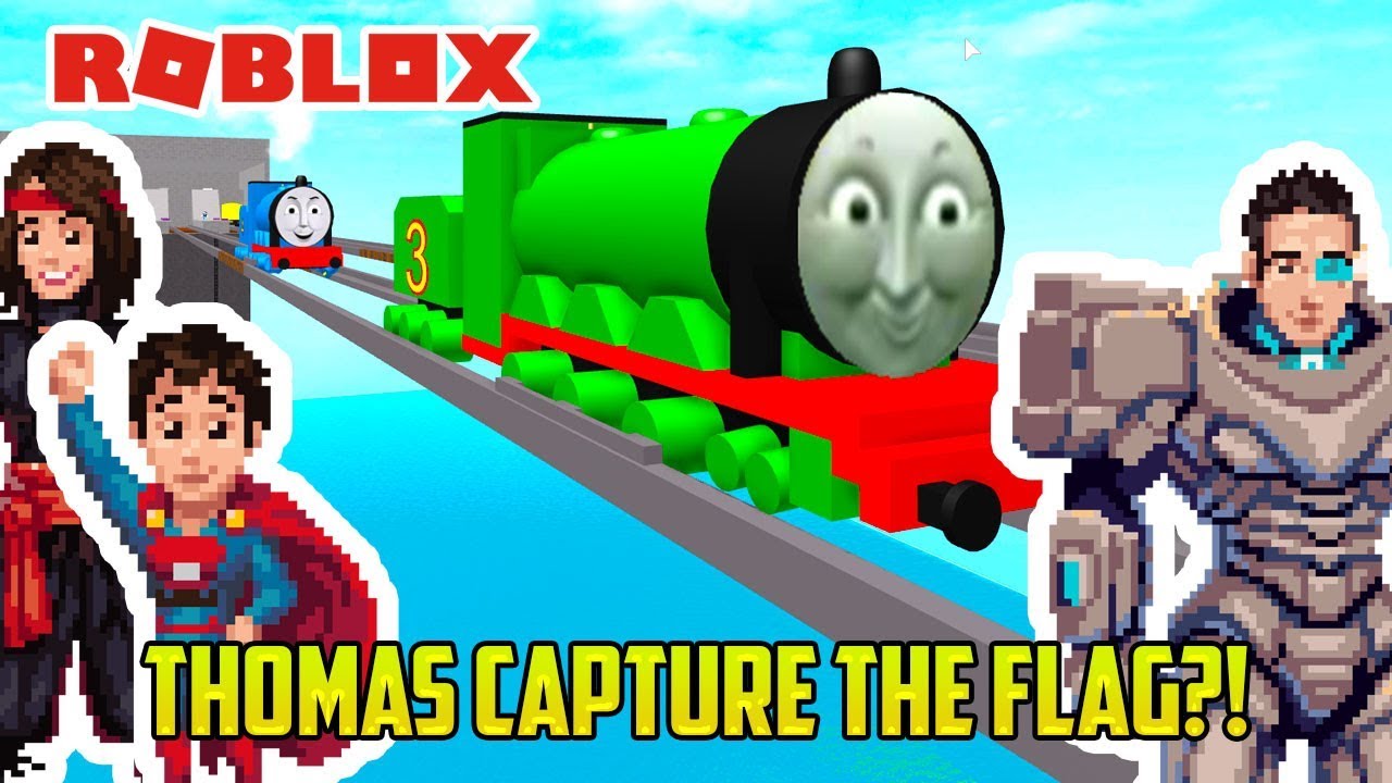 Roblox: ТОМАС И ДРУЗЬЯ ЗАХВАТЫВАЮТ ФЛАГ?