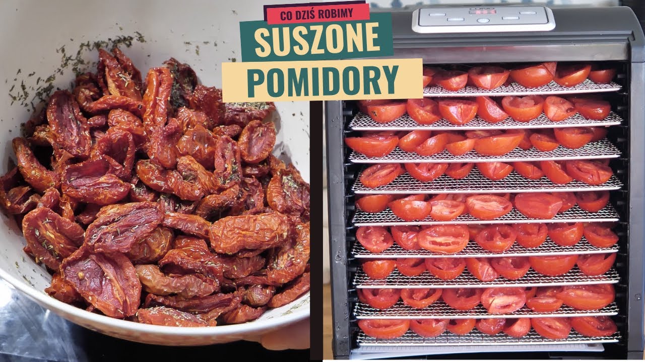 Suszone pomidory do słoików na zimę