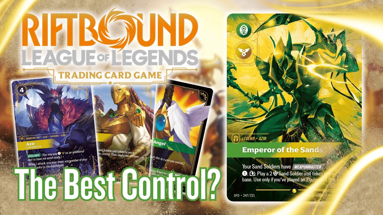 Spiritforged Azir is INSANE! Token Control Overload | Riftbound Deck Profile