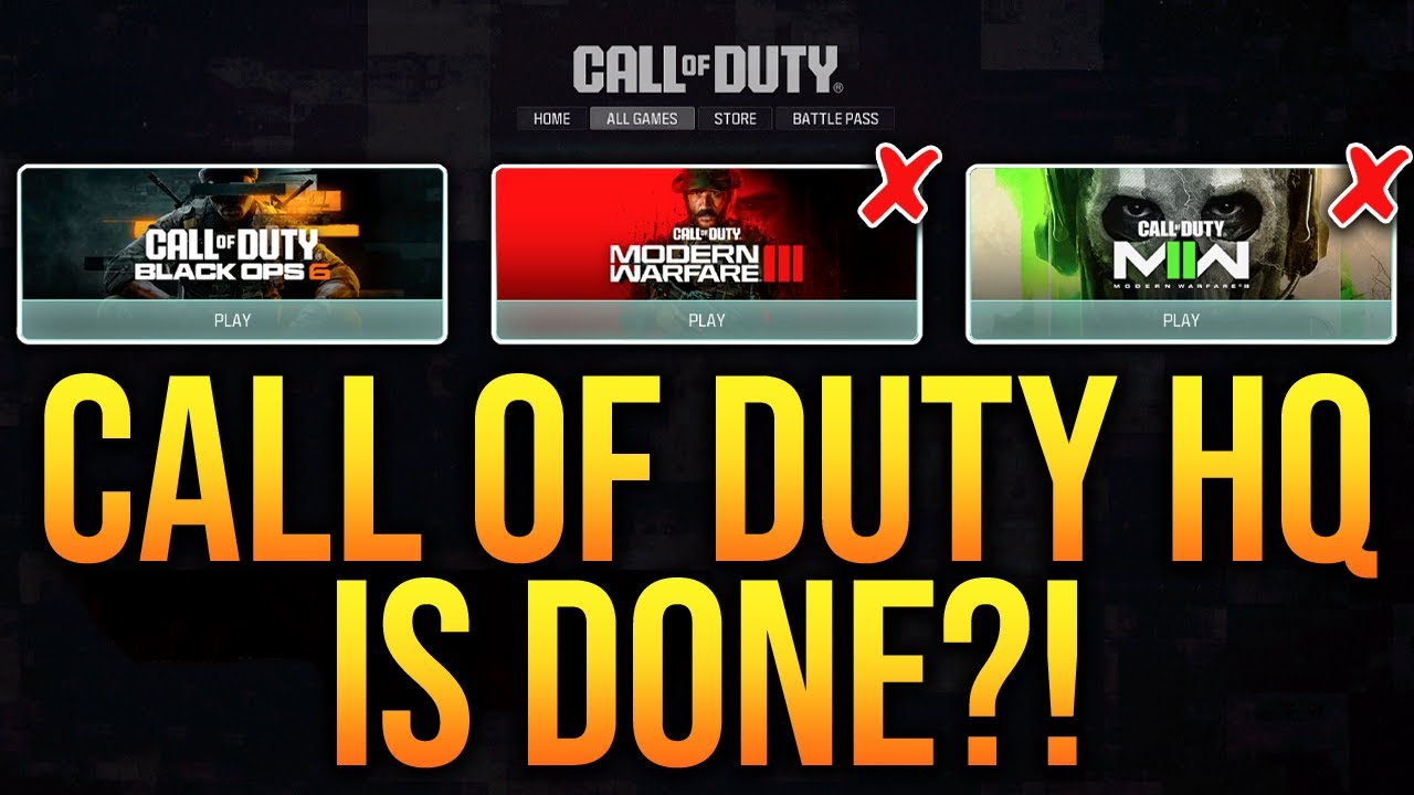 Call of Duty только что УБРАЛИ COD HQ...