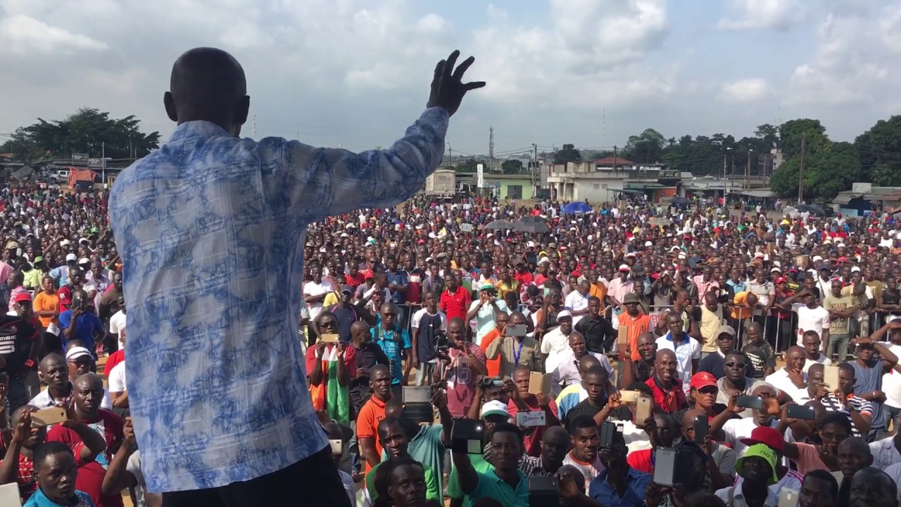 Discours de Mamadou Koulibaly (LIDER) à la place Ficgayo: Voilà ce que nous allons faire...