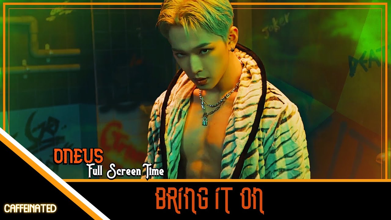 ONEUS '덤벼 (Bring it on)' - Full Screen Time Distribution [Color Coded]
