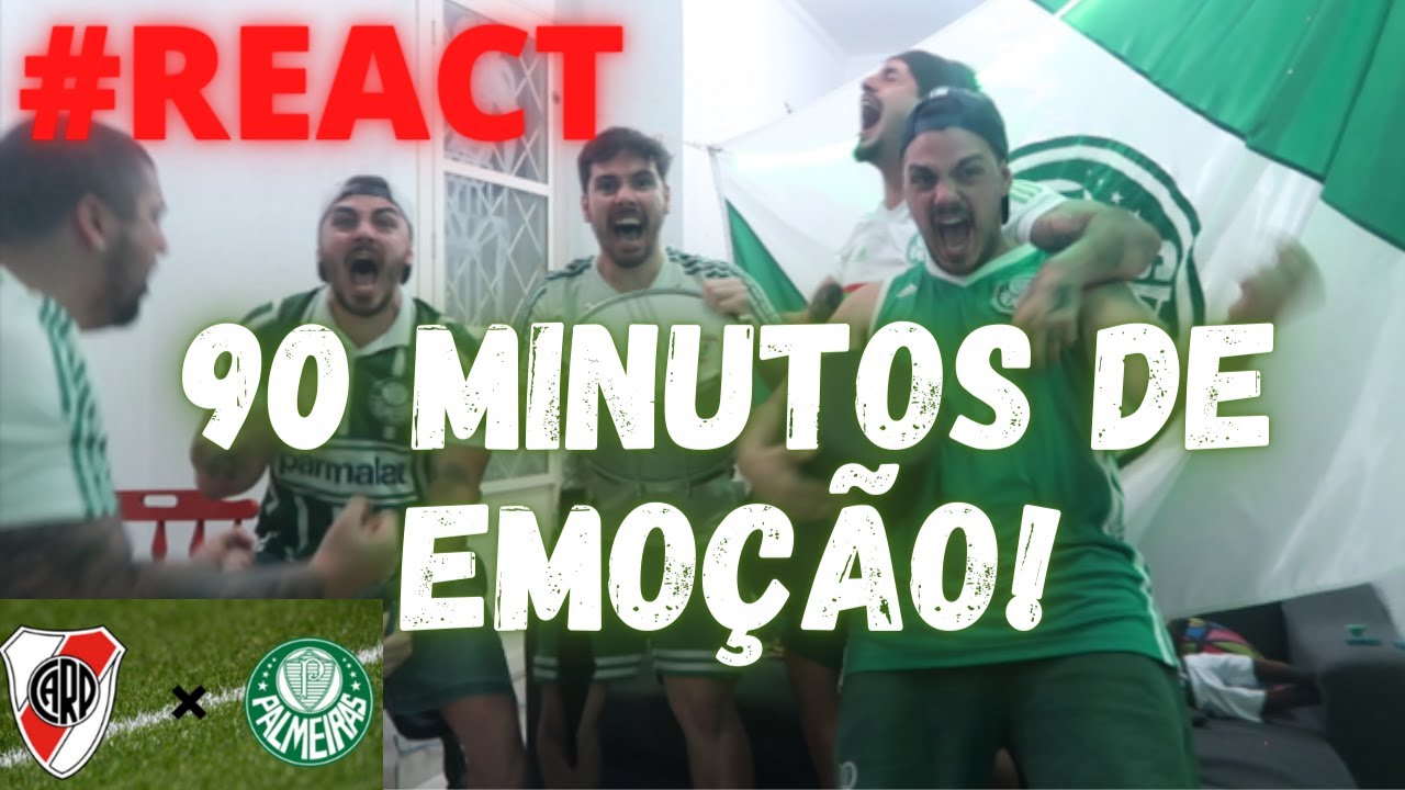 #REACT - River Plate 0 x 3 PALMEIRAS - EL TANGO ALVIVERDE!