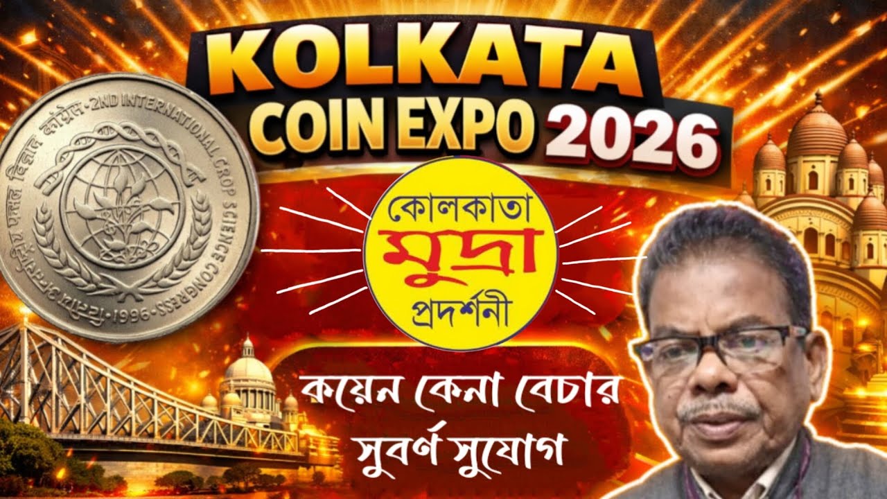 Kolkata Coin Expo 2026 | Kolkata Coin Exhibition 2026 | কলকাতা মুদ্রা প্রদর্শনী 
