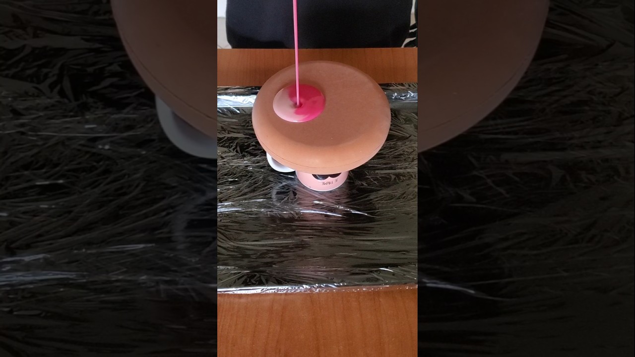 Mirror glaze #cake