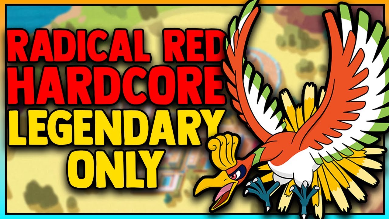 HOW EASY IS RADICAL RED 4.1 HARDCORE MODE WITH LEGENDARY POKEMON